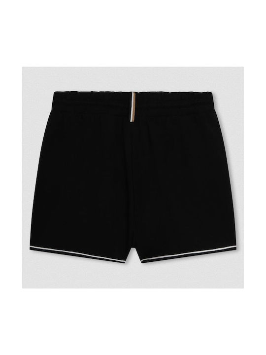 Hugo Boss Kinder Shorts/Bermudas Stoff Schwarz