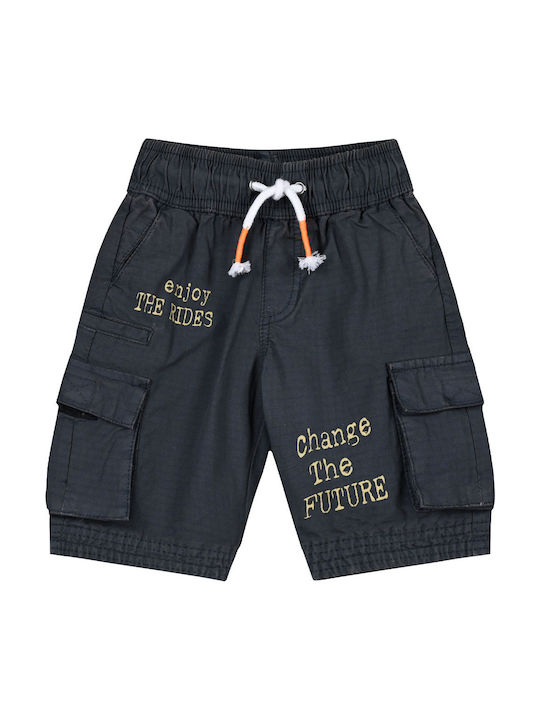 Kids' Shorts/Bermudas Fabric Black