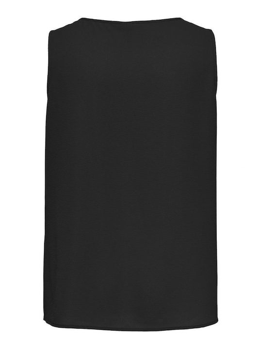 Only Women's Summer Blouse Sleeveless Black