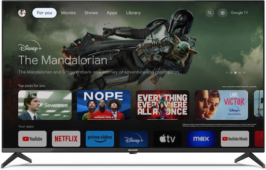 Sharp Smart Fernseher 43" 4K UHD LED 43GL4260 HDR (2023)