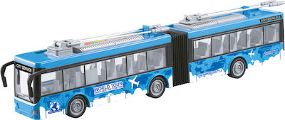 Metropoli - Articulated Bus With Lights And Sound Set - 3 Pcs (up to 2 Unique Doses)