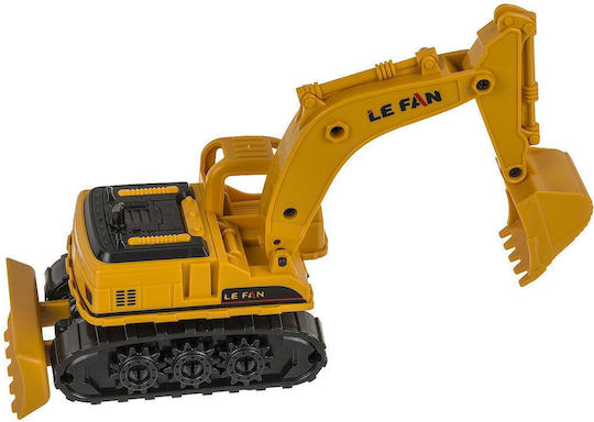 Toy Excavator With Moving Parts Yellow/Black Plastic 16cm