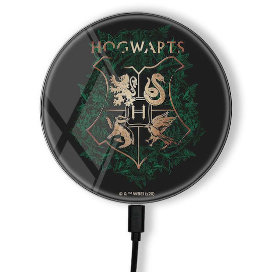 Harry Potter Încărcător Wireless (Qi Pad) 10W Negruς