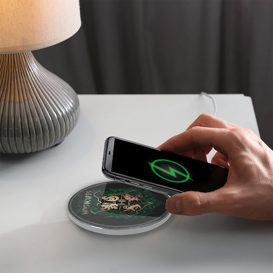 Harry Potter Încărcător Wireless (Qi Pad) 10W Negruς