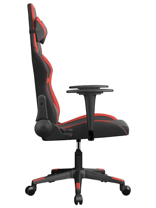 vidaXL 3143666 Καρέκλα Gaming Δερματίνης Μαύρο / Κόκκινο