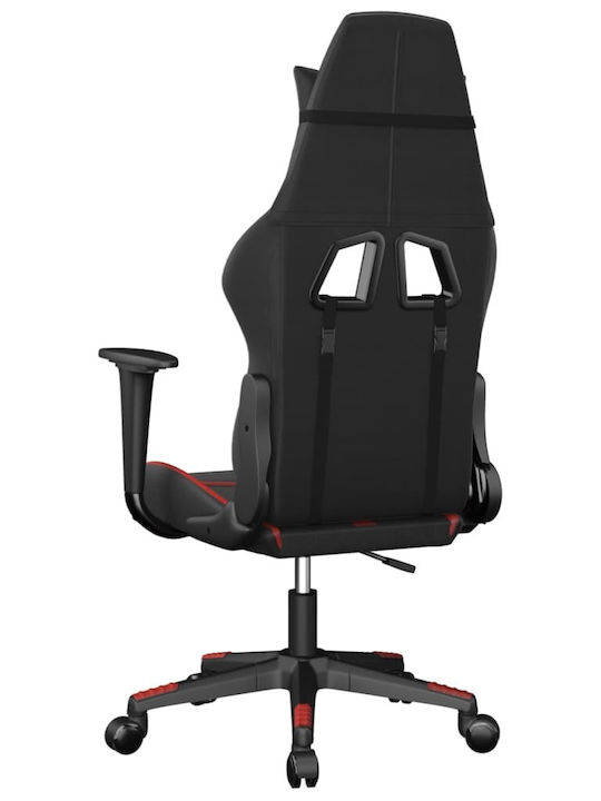 vidaXL 3143666 Καρέκλα Gaming Δερματίνης Μαύρο / Κόκκινο