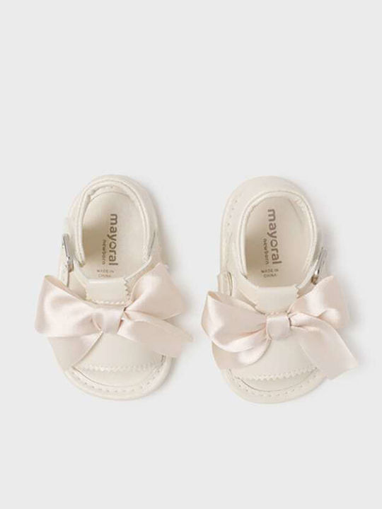 Mayoral Baby Sandals Beige