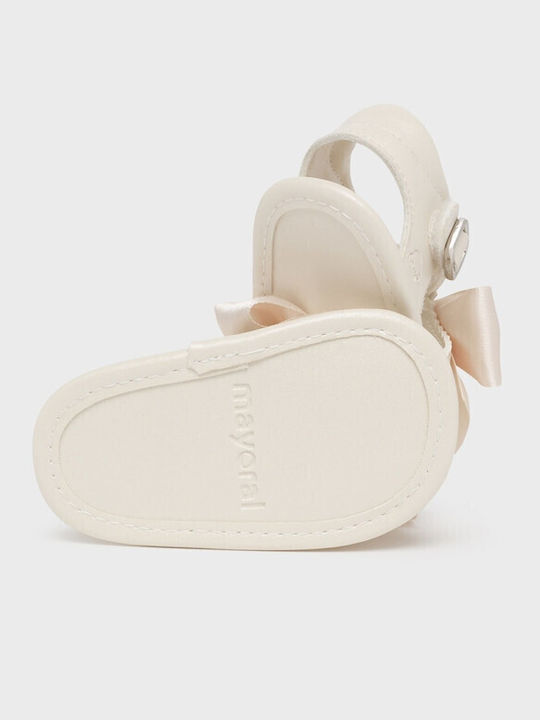 Mayoral Baby Sandals Beige