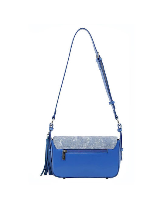 Doca Damen Tasche Crossbody Blau