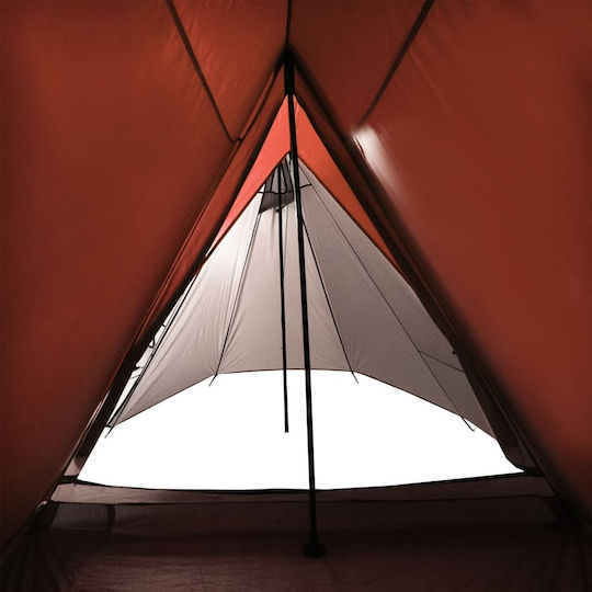 vidaXL Summer Camping Tent Grey For 3 People 190x200x170cm