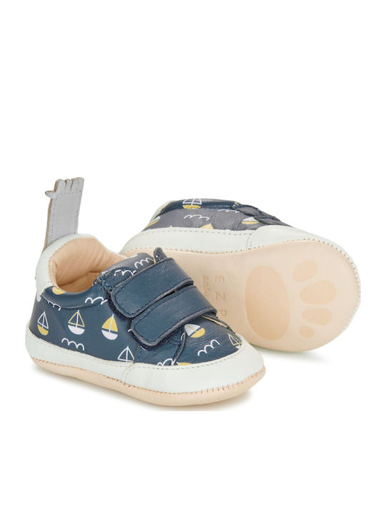 Easy Peasy Βρεφικά Sneakers Αγκαλιάς Μπλε