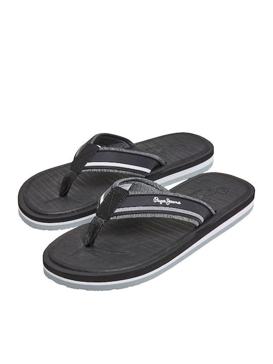 West Basic Ανδρικά Flip Flops Μαύρα