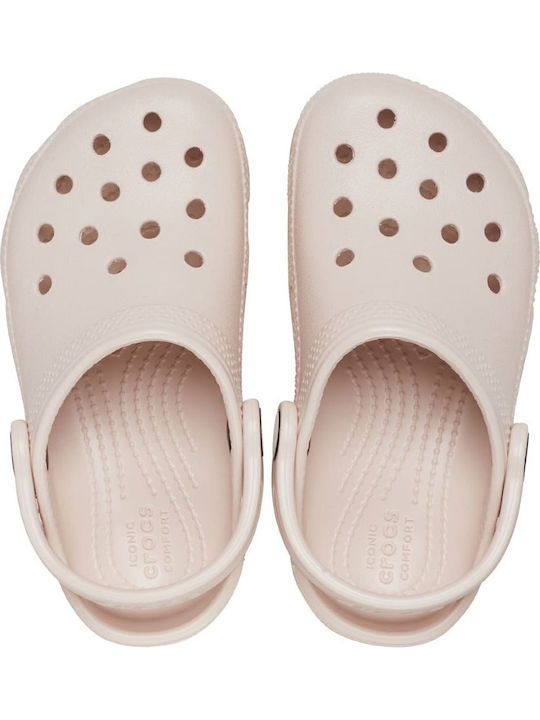 Classic Clog T Παιδικά Ανατομικά Σαμπό Θαλάσσης Ροζ Σομών Quartz