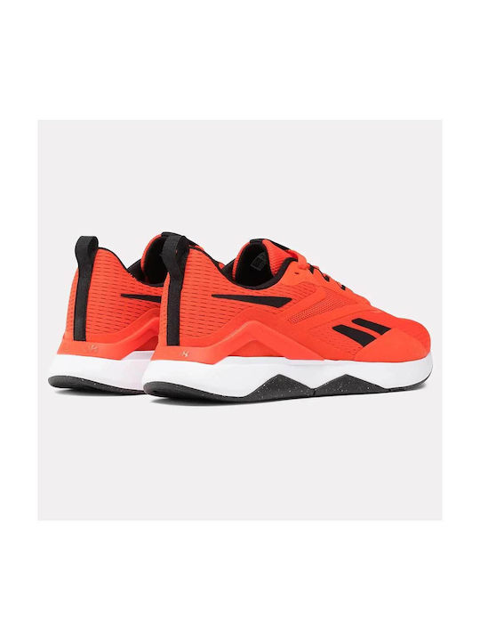 Nanoflex Herren Sportschuhe Training Dynred / Cschwarz / F