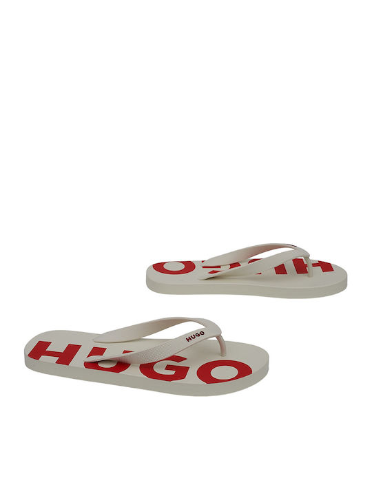 Arvel Men's Flip Flops White
