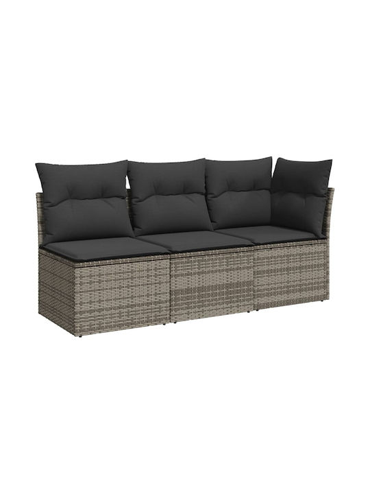 Tree-Seater Sofa Outdoor Rattan with Pillows
