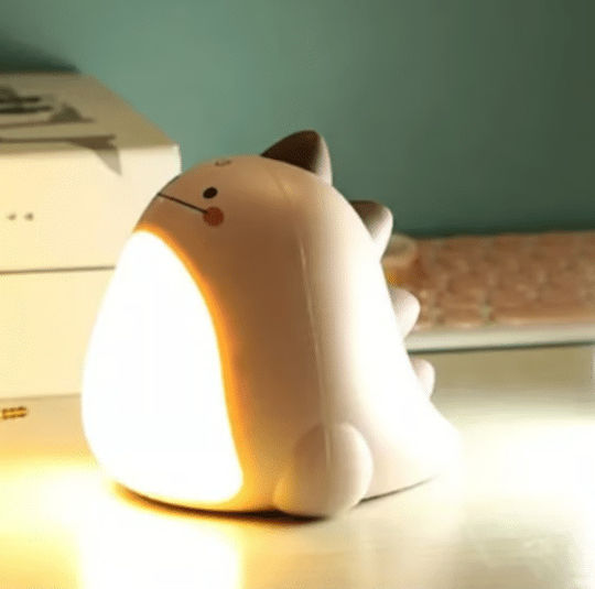 Led Kids Decorative Lamp Pink 12x10.3cm