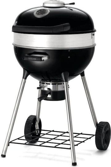 Napoleon Pro22kleg3 Stainless Steel Charcoal Kettle Grill With Lid And Thermometer 71x71cm