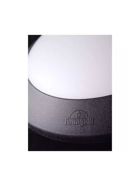 Fumagalli Outdoor Ceiling Flush Mount E27 in Black Color 1-FM004773