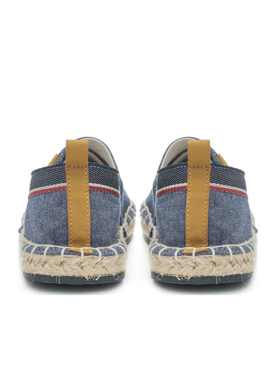 Kids Espradrilles with Hoop & Loop Closure Blue
