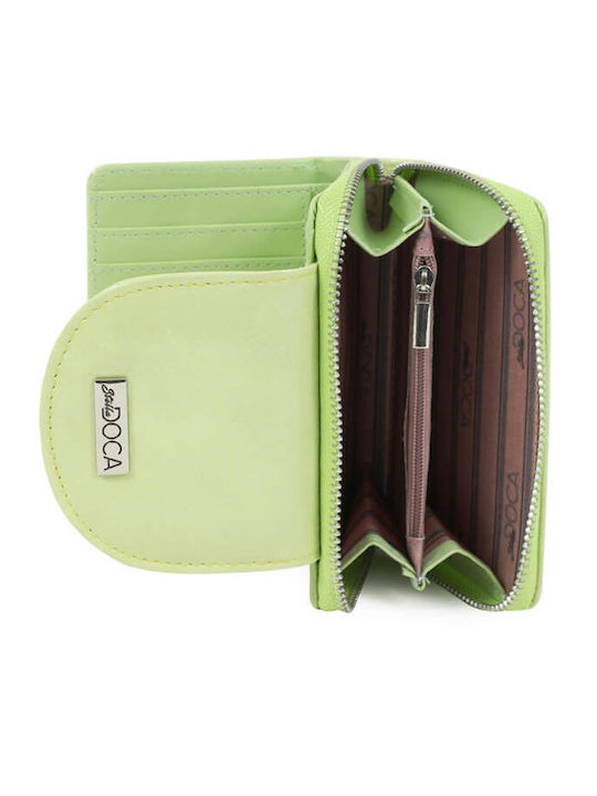 Doca Women's Wallet Green 66989 Doca Women's Wallet Green 66989