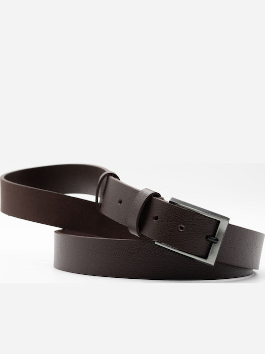 Men's Belt Leather Brown