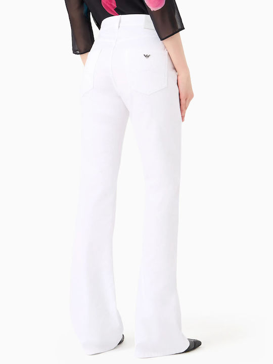 Emporio Armani Women's Jean Trousers in Regular Fit White