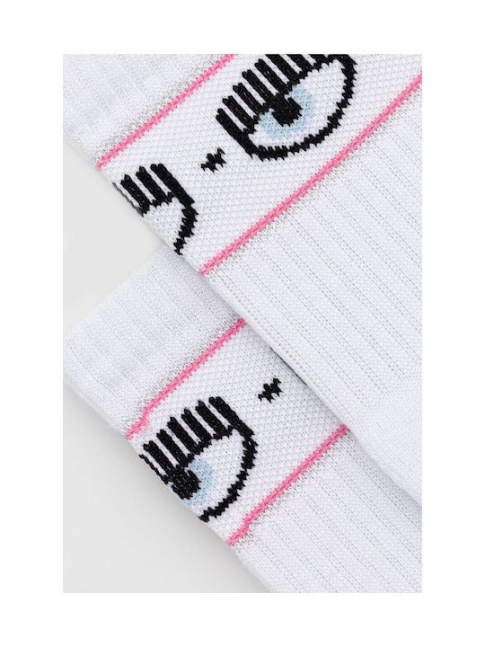 Chiara Ferragni Women's Socks White