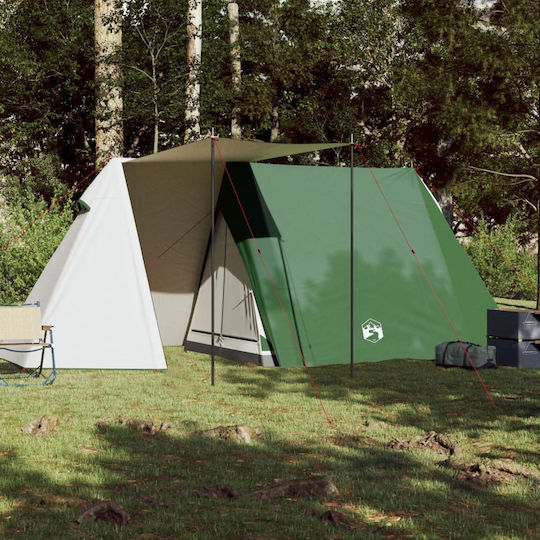 vidaXL Summer Camping Tent Green For 3 People 190x200x170cm