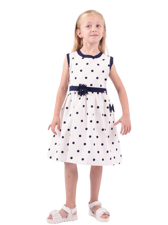 Kinderkleid Ärmellos Blue