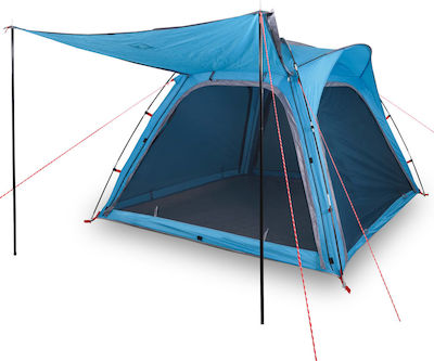 vidaXL Σκηνή Camping Μπλε για 4 Άτομα 240x221x160εκ.
