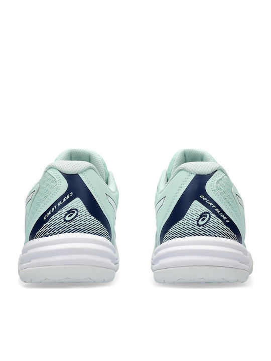 ASICS Court Slide Γυναικεία Παπούτσια Τένις Πράσινα