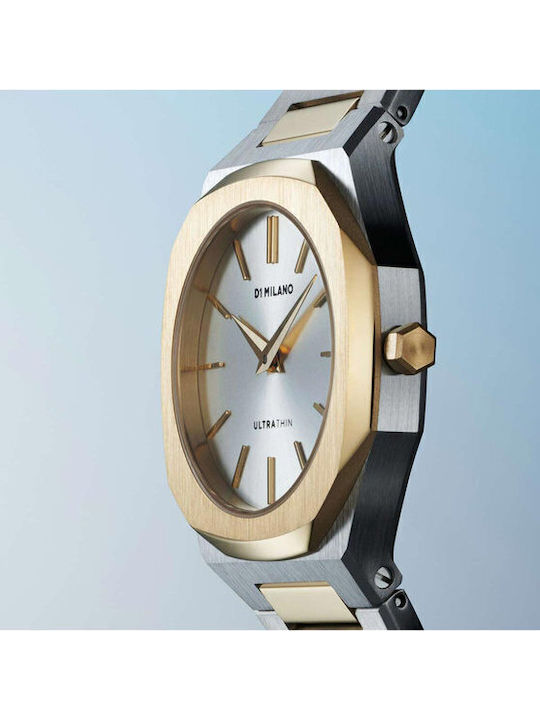 Women's Watch with Gold Metal Bracelet