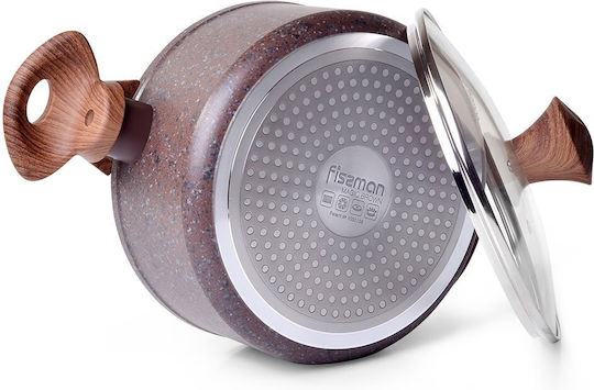 Fissman Βαθιά Κατσαρόλα από Αλουμίνιο 4.7lt / 24cm