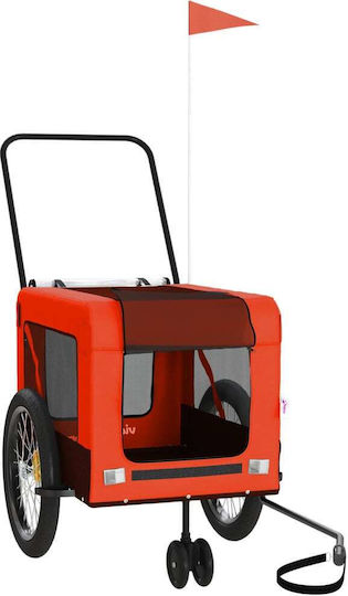 vidaXL Bicycle Trailer