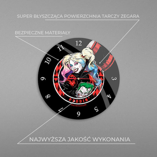 Dc Comics Leise Wanduhr Metallisch Mehrfarbig Ø30.5cm
