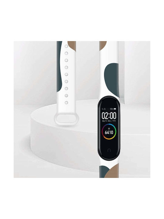 Replacement Silicone Strap Strap Moro Camo For Xiaomi Mi Band 5/mi Band 6, Camouflage-15