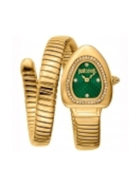 Just Cavalli Watch with Gold Metal Bracelet