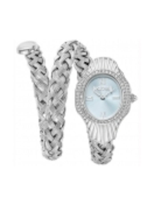 Just Cavalli Uhr mit Silber Metallarmband