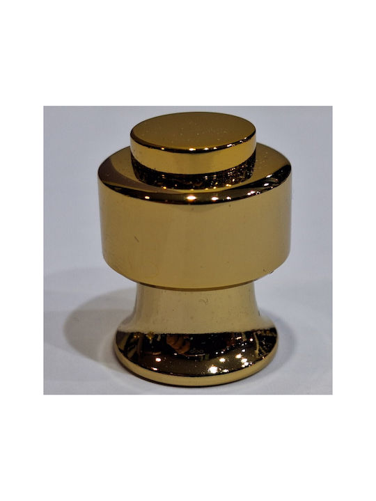 Eurofer Knob Furniture made of Metallic Gold-glossy 11793-000-BRZ2 1pcs