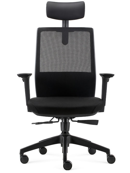 ErgoAction Workpro Office Chair With Recline And Adjustable Arms Black