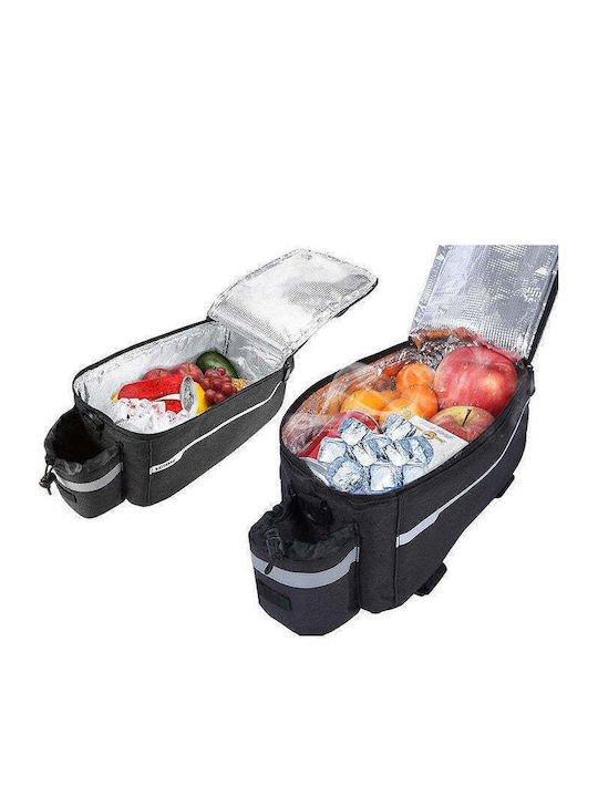 Gepäckträgertasche Schwarz