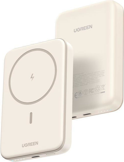 Ugreen PB561 MagSafe Power Bank 10000mAh 22.5W Quick Charge 3.0 Μπεζ