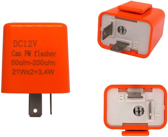 Flasher Indicator, Adjustable 2 Pin 12v - 1 Pc