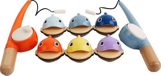 Top Bright Дървена Игра За Риболов Catch The Fish За Възраст 3+ Години