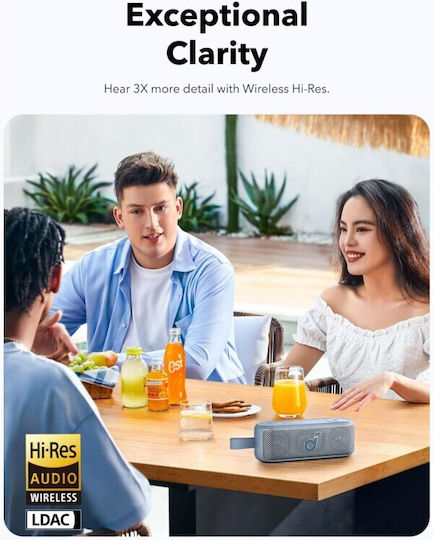 Anker Soundcore Motion 100 Waterproof Bluetooth Speaker 20W with Battery Life up to 12 hours Blue