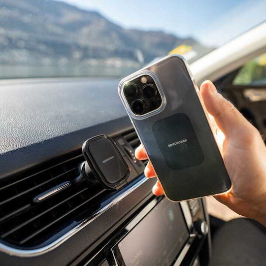 Spacecase Sc08 Magnetic Air Vent Car Holder - Магнитен държач за мобилни телефони / смартфони във вентилационната система на автомобила - черен (5905719039011) 118787