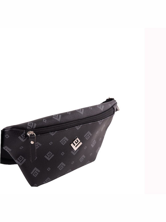 Camelia Leather Waist Bag Black