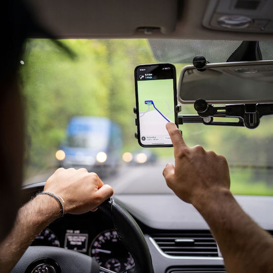 Spacecase Car Mobile Mount with Adjustable Hooks Black