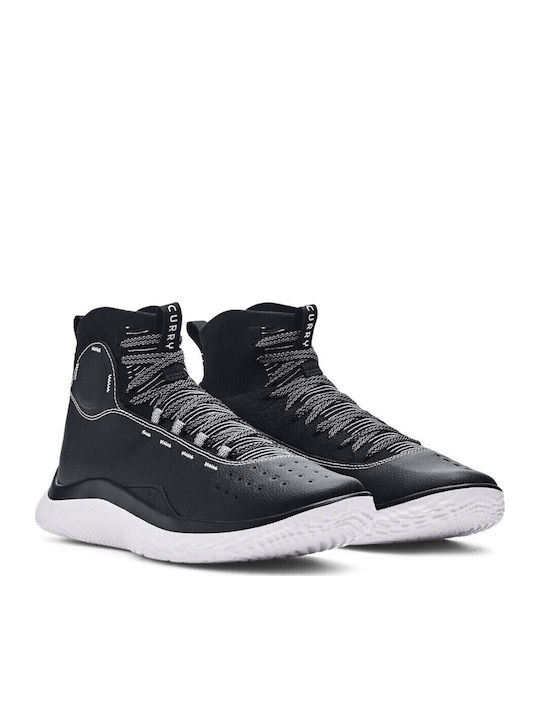 Curry 4 Flotro High Basketball Shoes Black